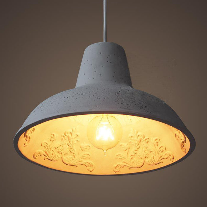 Reims Garden Concrete Cement Pendant Light - DWHOME