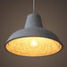 Reims Garden Concrete Cement Pendant Light - DWHOME