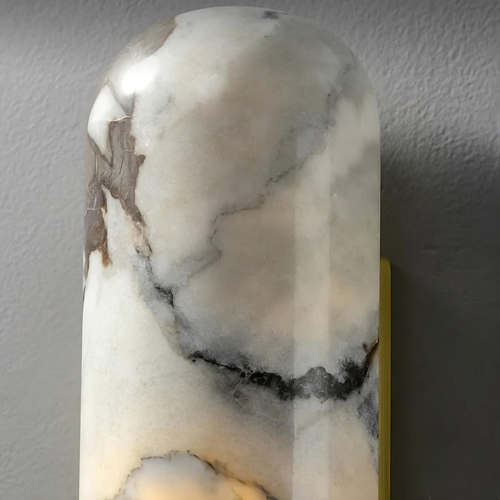 Natural Marble Wall Sconce Light Fixture.