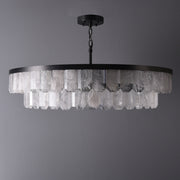 Rolantis Double Rock Crystal Chandelier-DWHOME