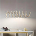 Rorie Modern Rock Crystal Spiral Chandelier, Island Chandelier-DWHOME