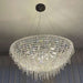 Adena Crystal Tassel Chandelier.