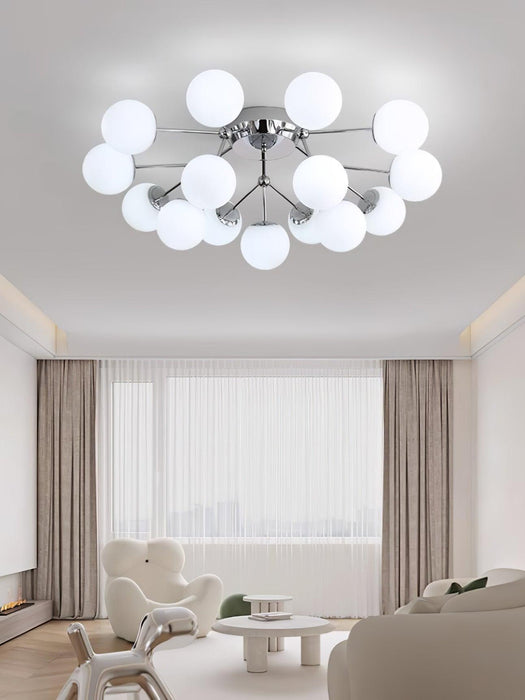 Glass Balls Cluster Ceiling Lamp - DWHOME