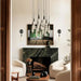 Soltaire Linear Chandelier 37"50"70"87"120"-DWHOME