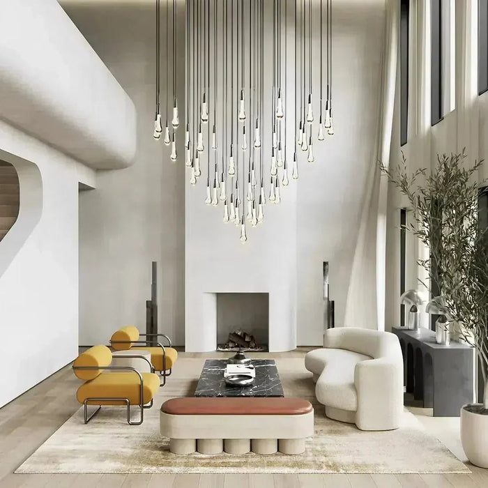 Soltaire Round Chandelier 17" 24" 36“ 58“-DWHOME