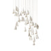 Sonora Ceramics Chandelier-DWHOME