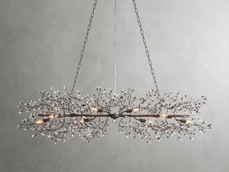 Fiore Linear Chandelier 43''51''68''-DWHOME