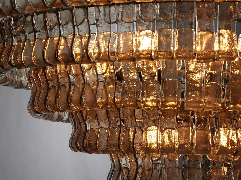 Ghiaccio Round Chandelier 36''48''-DWHOME