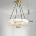 20" Natural Marble Wheel Chandelier-DWHOME