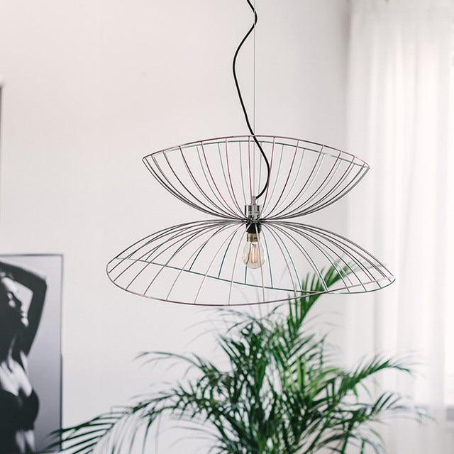 LED Modern Metal Hat Design Decorative Pendant Light.