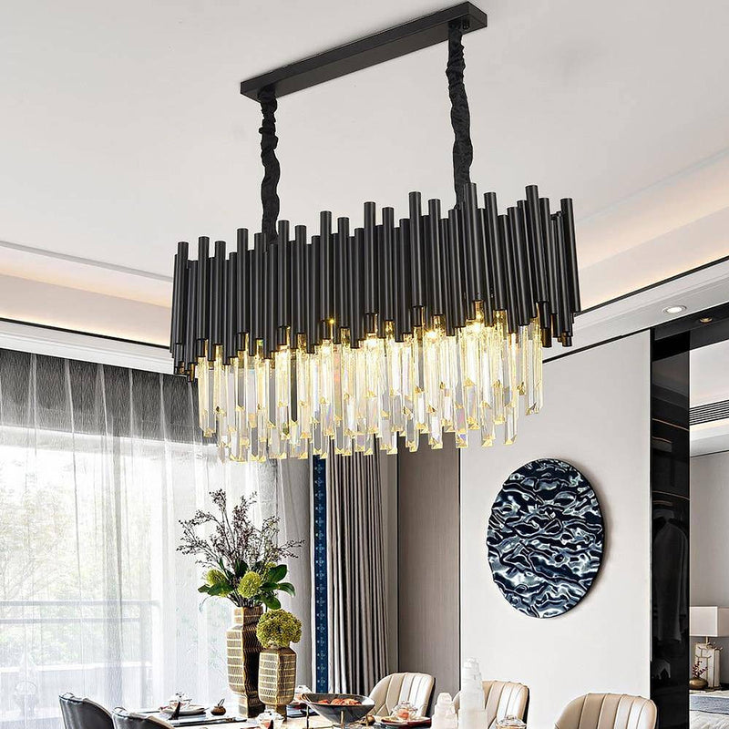 Vigo Crystal Dining Room Chandelier-DWHOME