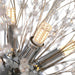 El Sol Crystal Dandelion Lighting Fixture.