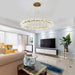 Mira Crystal Modern Chandelier.