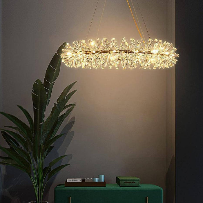 Mira Crystal Modern Chandelier.