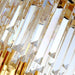 Gio Flush Mount Chandelier-DWHOME
