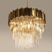 Gio 4-Tier Crystal Chandelier.