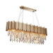 Gio Crystal Dining Room Light Fixture.