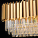 Gio Collection Dining Room Chandelier.