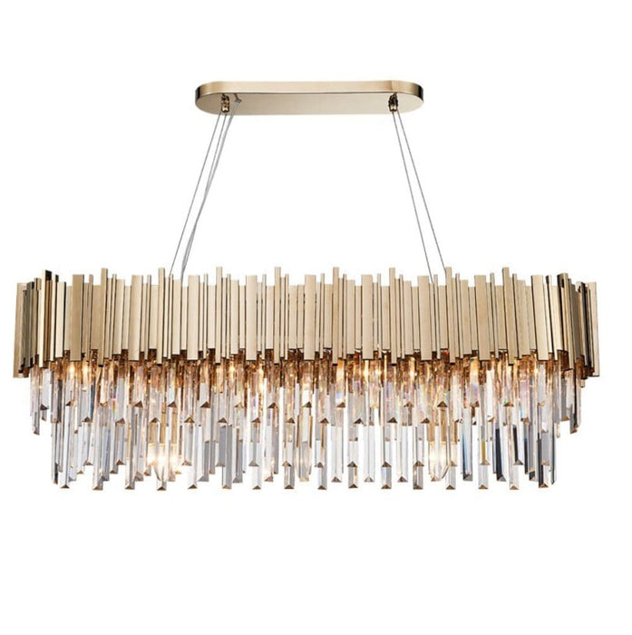 Gio Crystal Kitchen Island Chandelier.