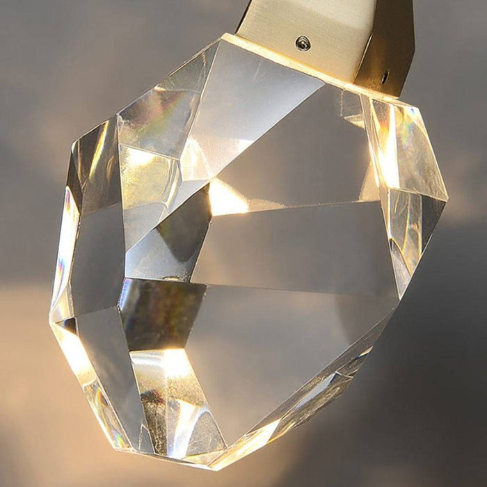 Diamante Crystal Pendant Chandelier.