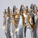 Lazzo Modern Crystal Chandelier.