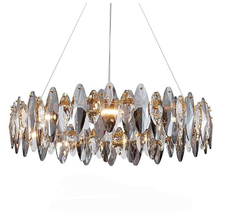 Lazzo Modern Crystal Chandelier.