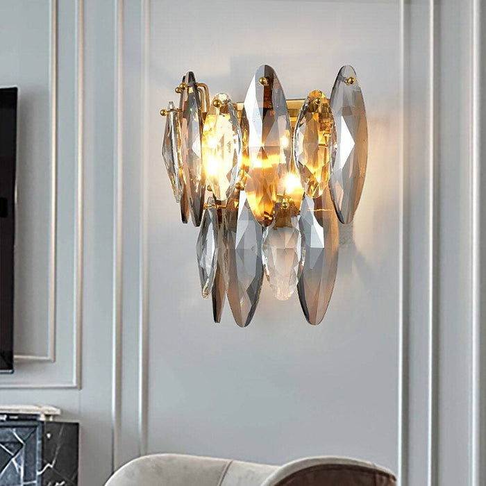 Lazzo Crystal Wall Sconce.