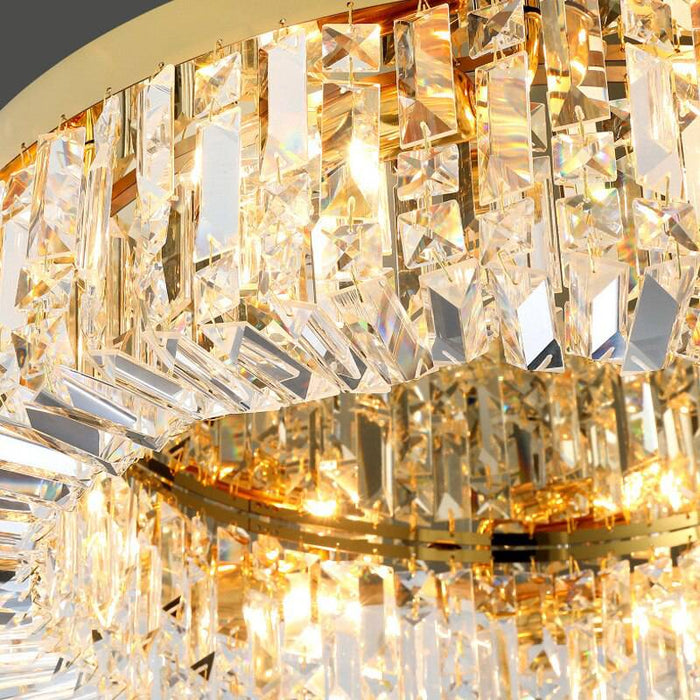 Specchio Crystal Ceiling Light.