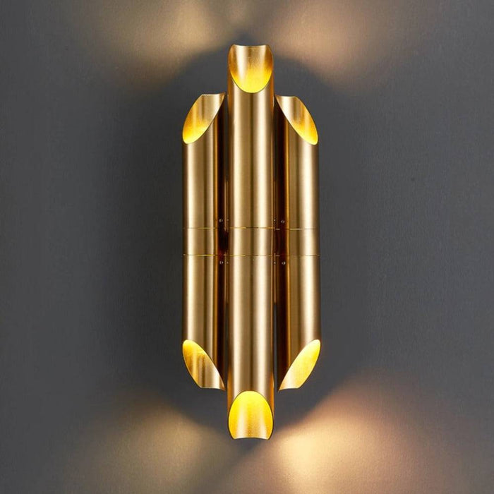 Atri Stainless Steel Wall Sconce.