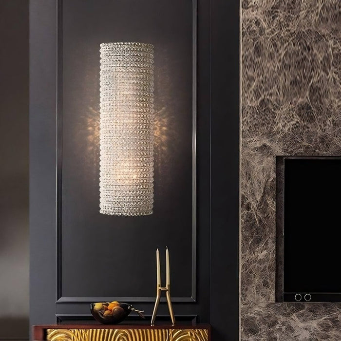 Bergamo Crystal Wall Sconce.