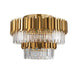 Gio 2-Tier Flush Mount Chandelier.