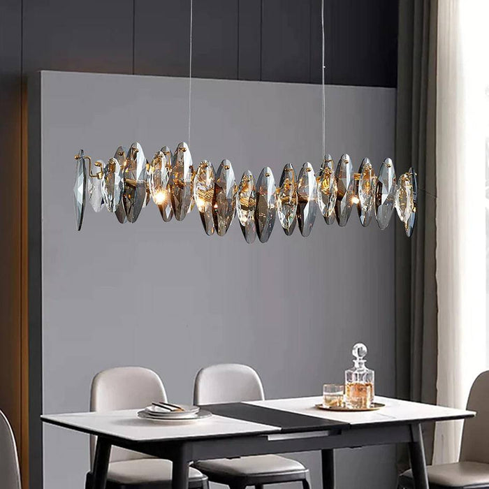 Lazzo Crystal Dining Room Chandelier.