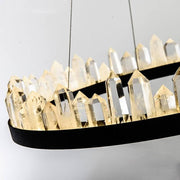 Villa Collection Crystal Wheel Chandelier-DWHOME
