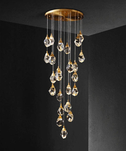 Diamante Crystal Pendant Chandelier.