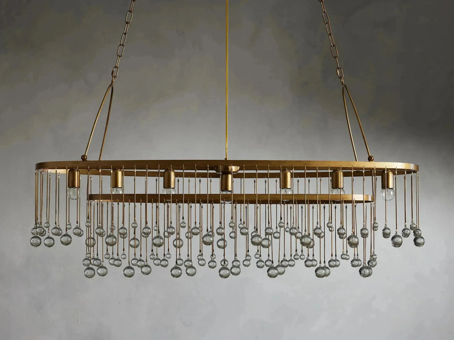Aubrey Rectangular Chandelier 47''60''-DWHOME