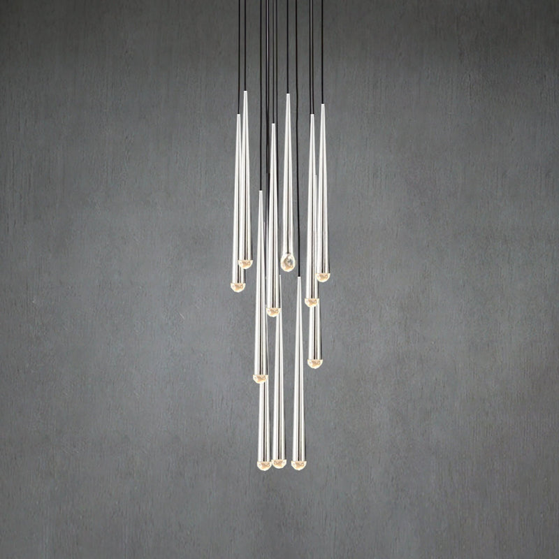 Aquitain Modern Round Chandelier 18"-DWHOME