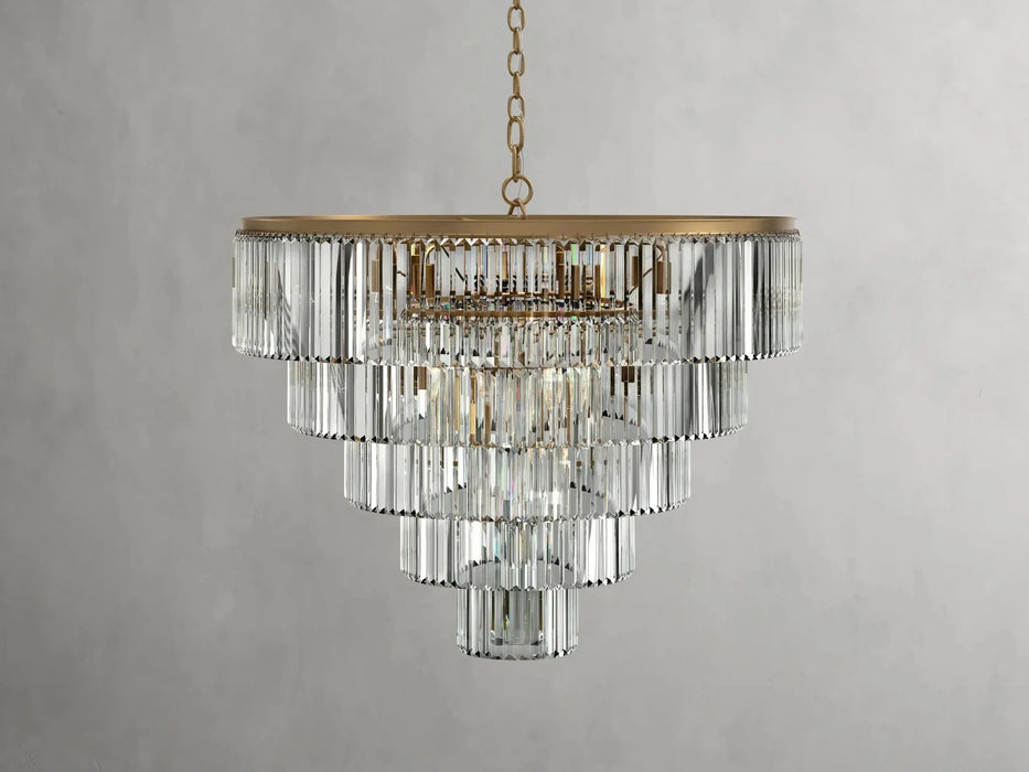 Leyland Tiered Round Chandelier-DWHOME