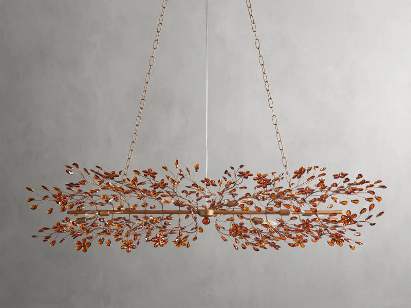 Fiore Linear Chandelier 43''51''68''-DWHOME