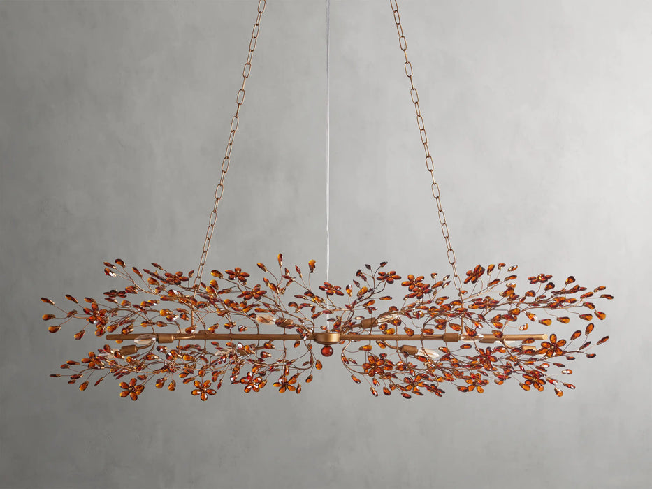 Fiore Linear Chandelier 43''51''68''-DWHOME