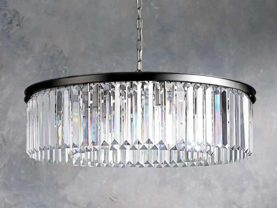 Leyland Round Chandelier-DWHOME
