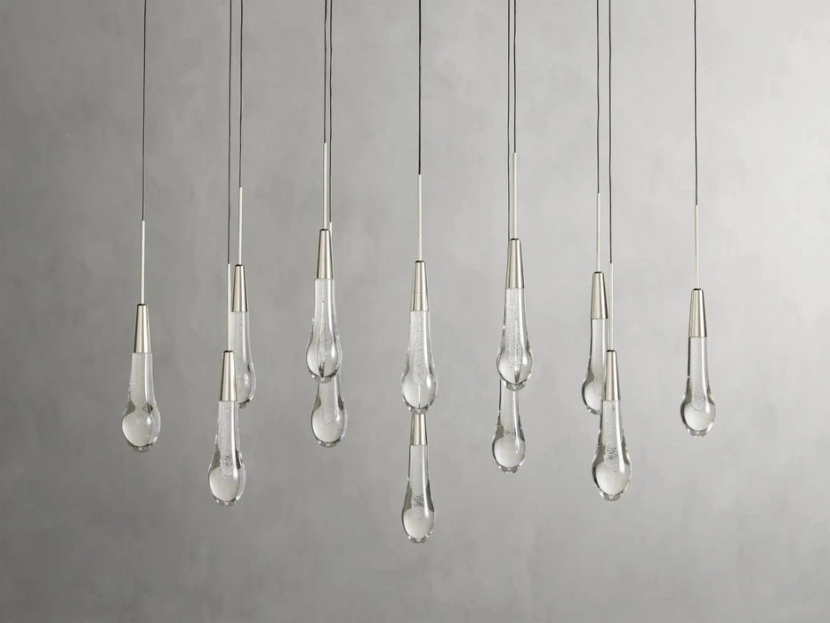 Soltaire Linear Chandelier 37"W-DWHOME