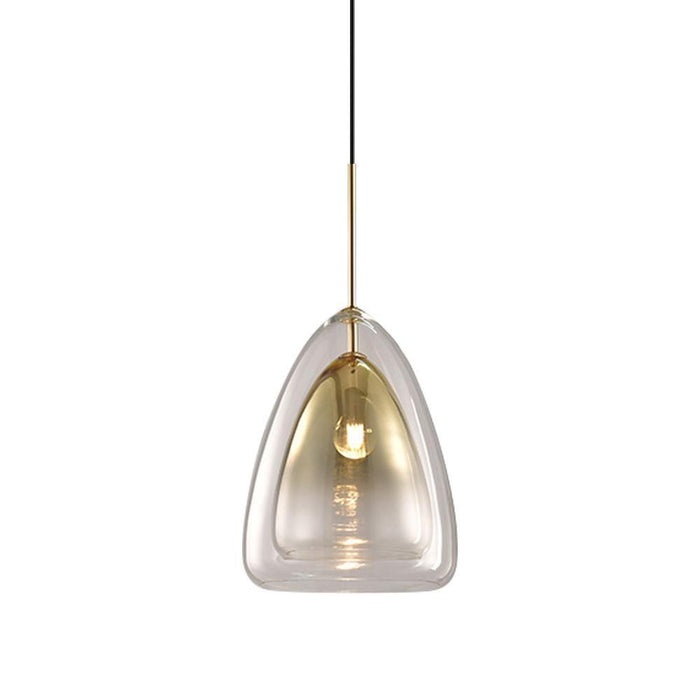 Futuristische Glass Pendant Light.