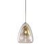 Futuristische Glass Pendant Light.