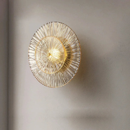 Modern Glass Wall Sconce.