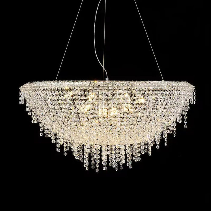 Adena Crystal Tassel Chandelier.