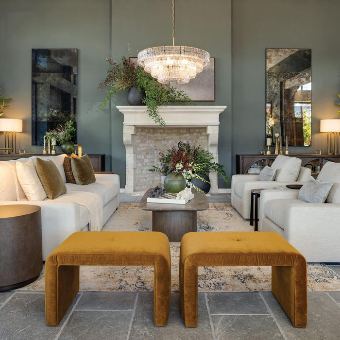 Ghiaccio Round Chandelier 36''48''-DWHOME