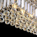 Crystal Kitchen Rectangle Chandelier 47"-DWHOME