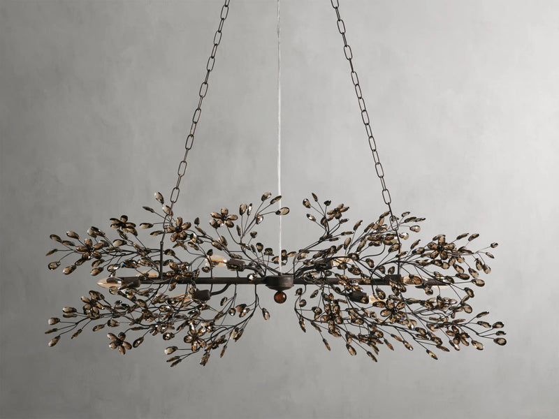 Fiore Linear Chandelier 43''51''68''-DWHOME