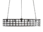 La Cage Oval Chandelier 5-Light-DWHOME