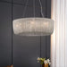 Cadena Chain Tassel Modern Chandelier.